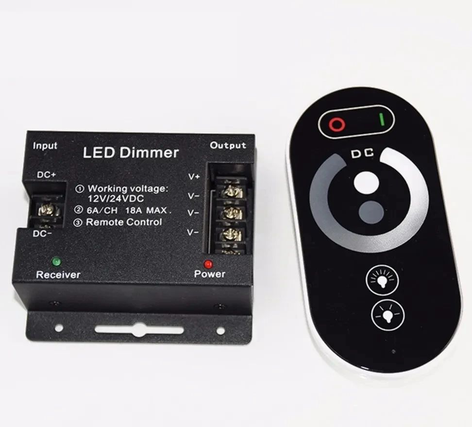 Color box 6-key  Stepless Monochrome Dimmer