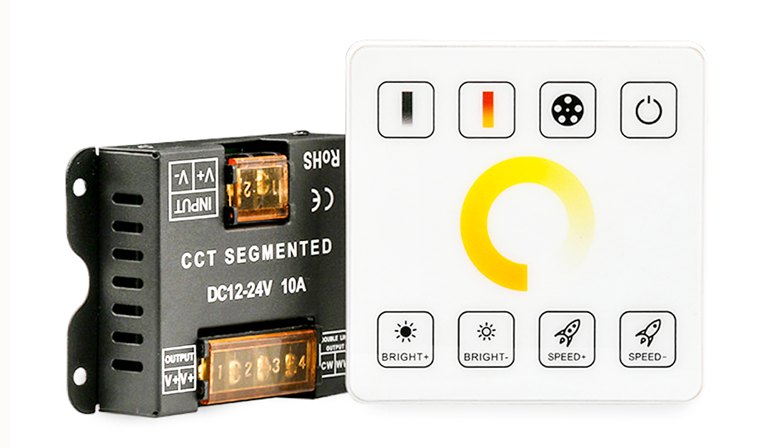 Dual-color Touchscreen Dimmer