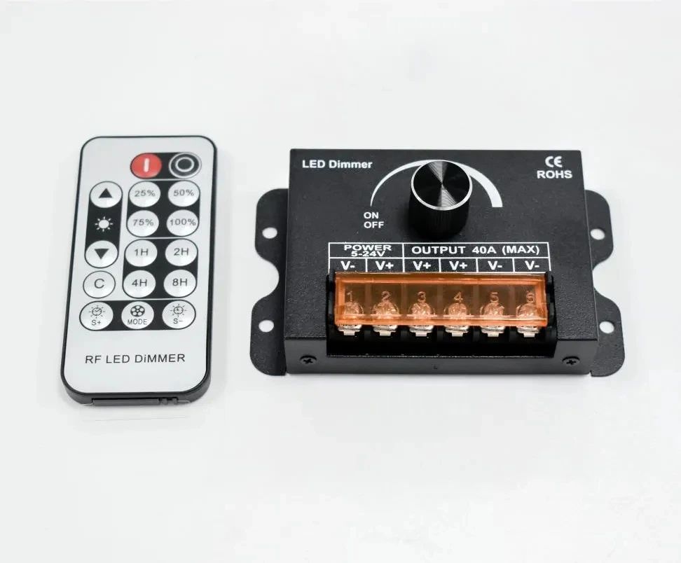 RF16-key Monochromatic Stepless Dimmer
