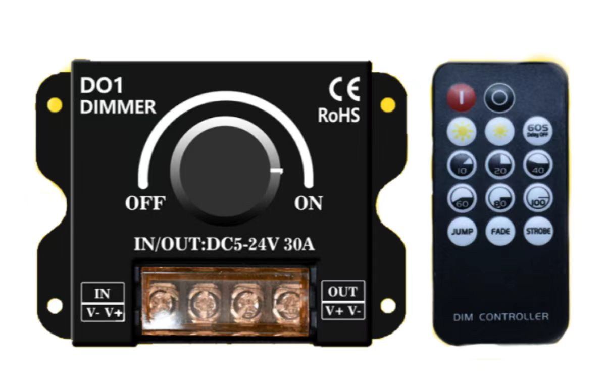 RF14 key Manual Monotone Dimmer