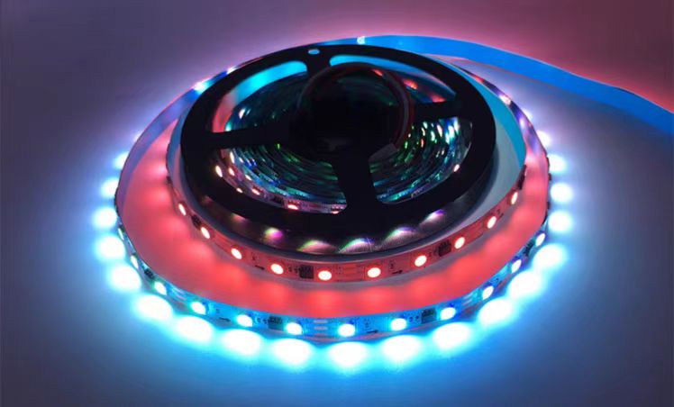 LED Pixel  Strip Light 3 Wire 12/24V 60D, 10MM, 12W/Meter, Linear Lighting LED Ribbon for Home Decor, Under Cabinet, Kitchen, DIY Lighting Project